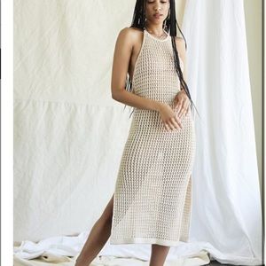 Crochet coverup dress